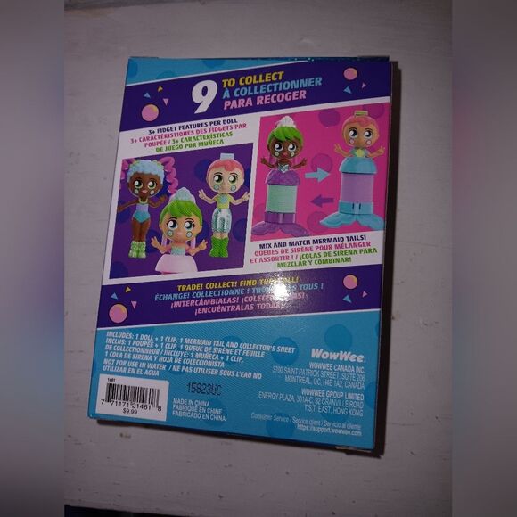 WowWee Fashion Fidgets Mermaids Toy Set NWT - Picture 5 of 6